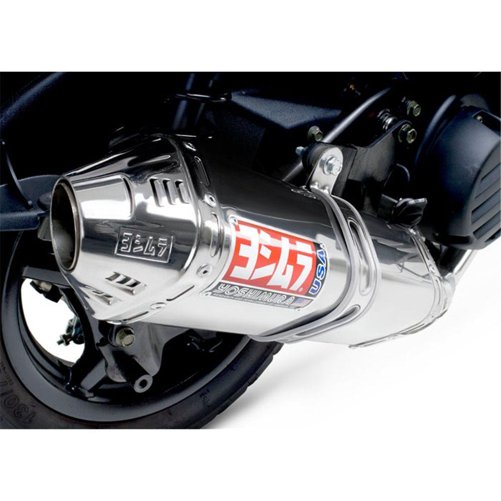 YOSHIMURA TRC STAINLESS STEEL EXHAUST SYSTEM- YW125 BeeWee 2009-2015 SERCO PTY LTD sold by Cully's Yamaha