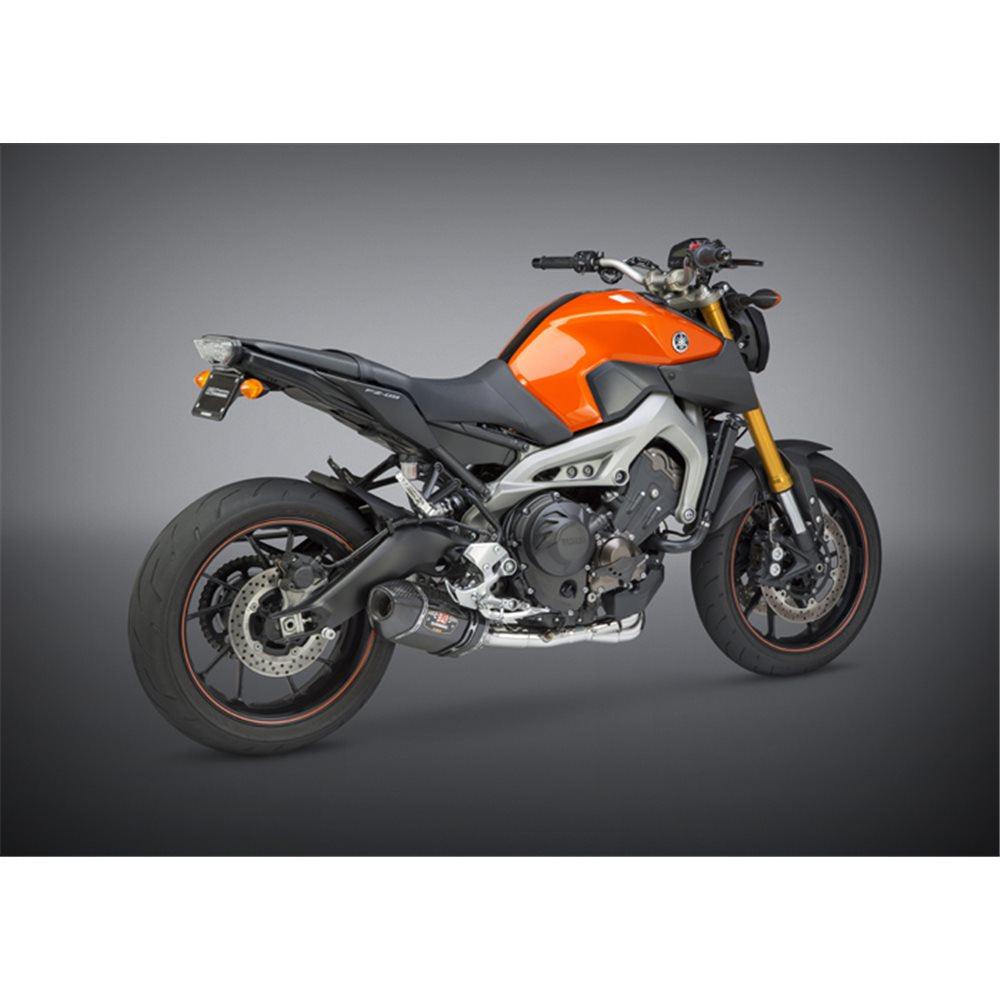 YOSHIMURA STAINLESS STEEL/ CARBON FIBER EXHAUST SYSTEM- MT-09 2009-2017 SERCO PTY LTD sold by Cully's Yamaha