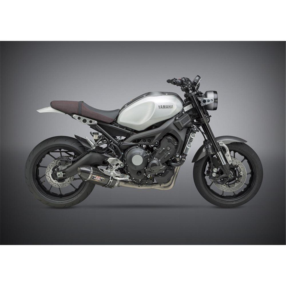 YOSHIMURA STAINLES STEEL/ CARBON FIBER EXHAUST SYSTEM- MT-09 2014-2017 SERCO PTY LTD sold by Cully's Yamaha
