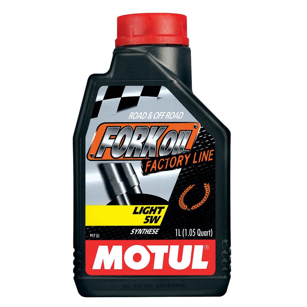 MOTUL FORK OIL FACTORY LINE LIGHT (5W)- 1L G P WHOLESALE sold by Cully's Yamaha