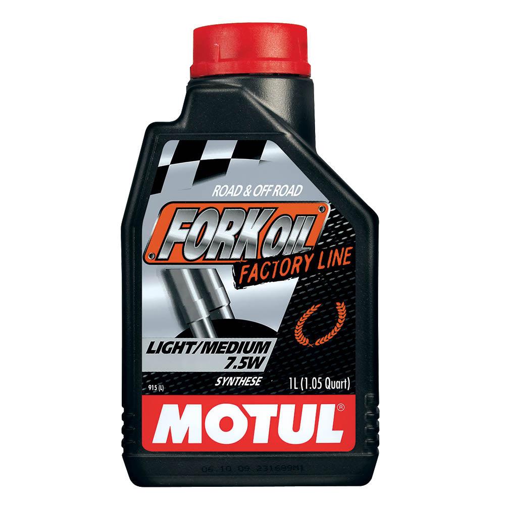 MOTUL FORK OIL FACTORY LINE LIGHT/ MEDIUM (7.5W)- 1L G P WHOLESALE sold by Cully's Yamaha