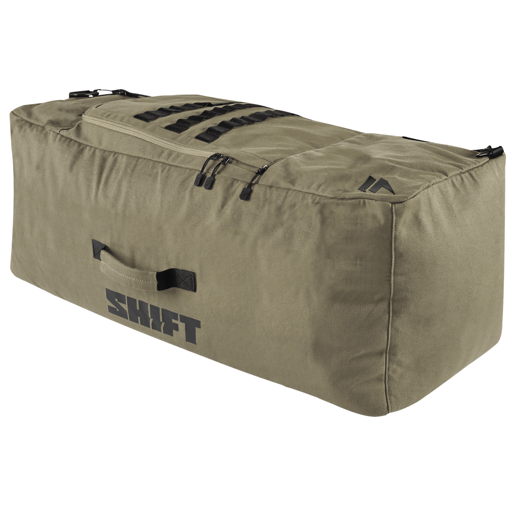 SHIFT DUFFLE BAG - FATIGUE GREEN FOX RACING AUSTRALIA sold by Cully's Yamaha