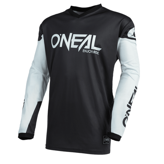 ONEAL 2023 ELEMENT THREAT AIR JERSEY - BLACK/WHITE CASSONS PTY LTD sold by Cully's Yamaha