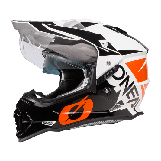 ONEAL 2023 SIERRA ll R HELMET - BLACK/ORANGE CASSONS PTY LTD sold by Cully's Yamaha