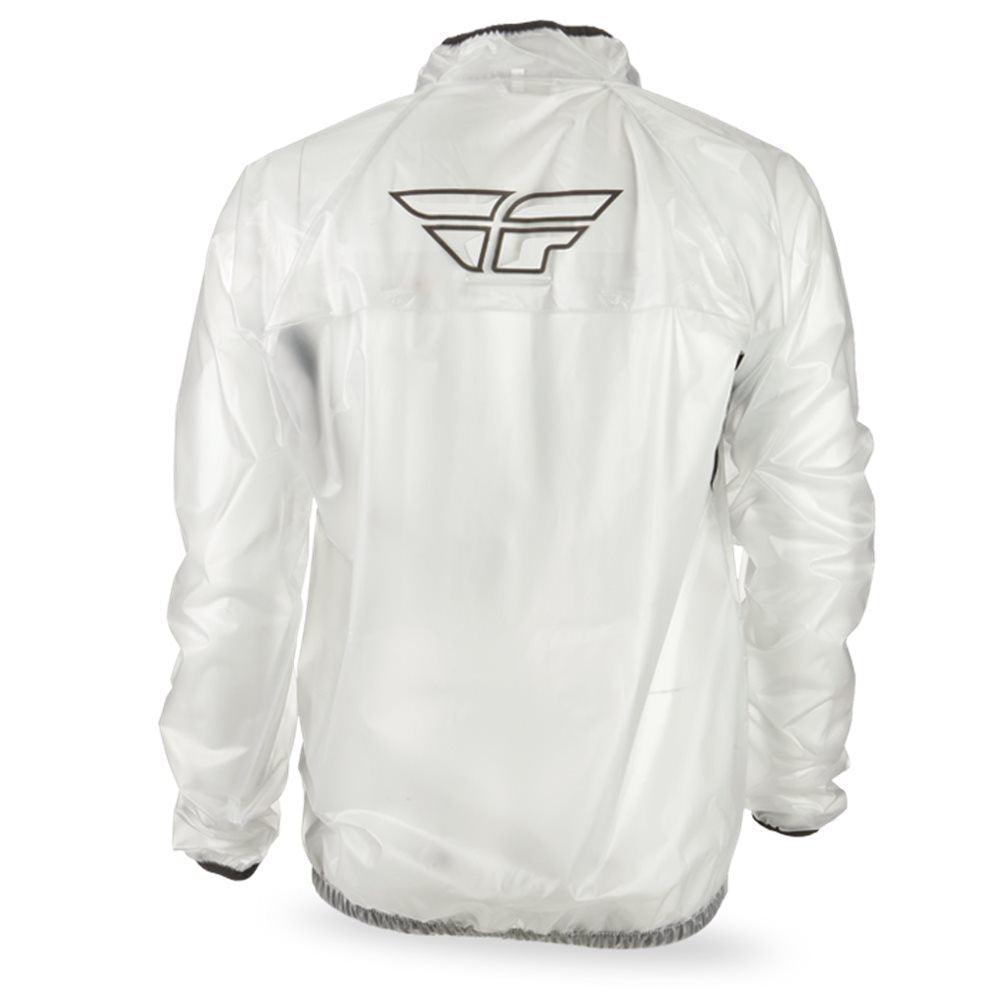 FLY RAIN JACKET - CLEAR MCLEOD ACCESSORIES (P) sold by Cully's Yamaha