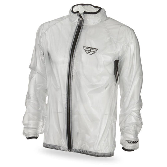 FLY RAIN JACKET - CLEAR MCLEOD ACCESSORIES (P) sold by Cully's Yamaha