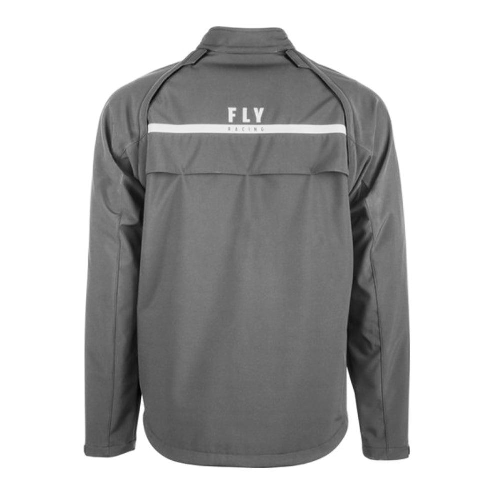 FLY PATROL SOFTSHELL JACKET - GREY MCLEOD ACCESSORIES (P) sold by Cully's Yamaha