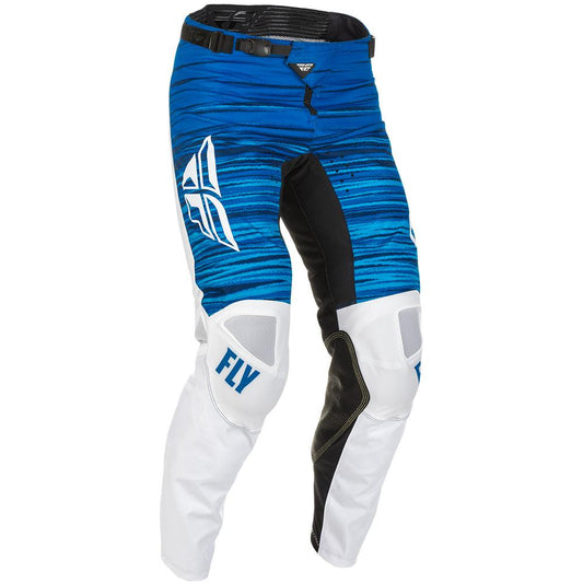 FLY KINETIC WAVE PANTS 2022 - WHITE/BLUE MCLEOD ACCESSORIES (P) sold by Cully's Yamaha