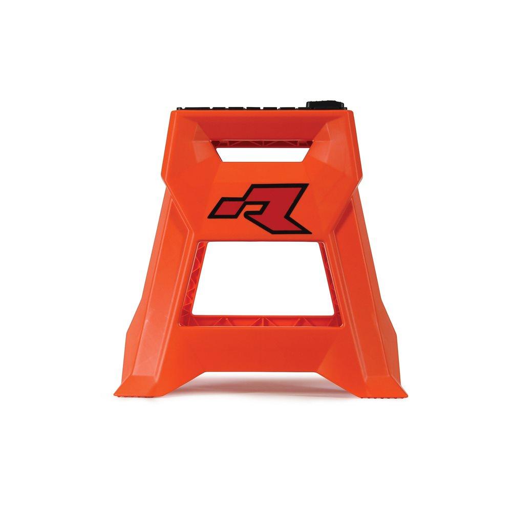 R-TECH R15 WORX PIT STAND - NEON ORANGE JOHN TITMAN RACING SERVICES sold by Cully's Yamaha