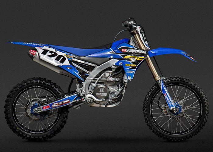 YOSHIMURA RS-4 STAINLESS STEEL/ ALUMINIUM CARBON FIBER TIP EXHAUST SYSTEM- YZ450F 14-17/ WR450 16-17 SERCO PTY LTD sold by Cully's Yamaha