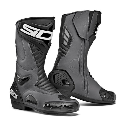 SIDI PERFORMER BOOTS - GREY/BLACK MCLEOD ACCESSORIES (P) sold by Cully's Yamaha
