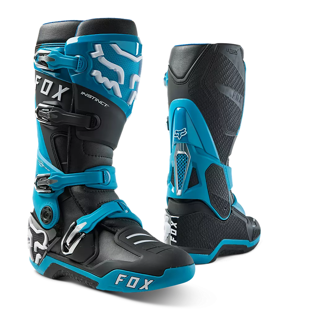 FOX 2023 INSTINCT 2.0 BOOTS - MAUI BLUE FOX RACING AUSTRALIA sold by Cully's Yamaha