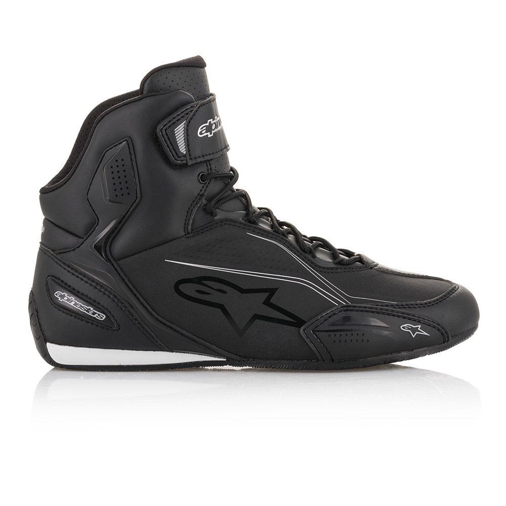ALPINESTARS STELLA FASTER V3 RIDE SHOES - BLACK/SILVER MONZA IMPORTS sold by Cully's Yamaha