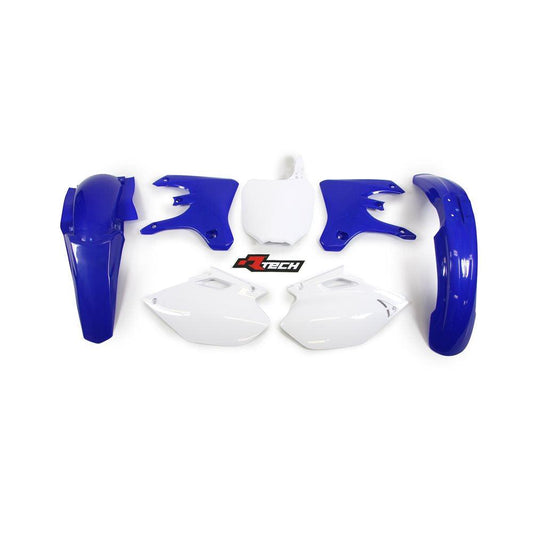 R-TECH PLASTICS KIT YZ450F/ YZ250F 2003-2005- OEM/ BLACK/ WHITE JOHN TITMAN RACING SERVICES sold by Cully's Yamaha