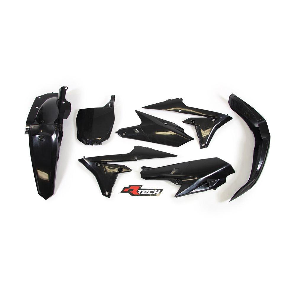 R-TECH PLASTICS KIT YZ250F 14-18/ YZ450F 14-17- OEM/ WHITE/ BLUE JOHN TITMAN RACING SERVICES sold by Cully's Yamaha