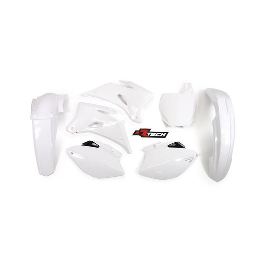 R-TECH PLASTICS KIT YZ250F/ YZ450F 2006-2009- OEM/ BLACK/ WHITE JOHN TITMAN RACING SERVICES sold by Cully's Yamaha