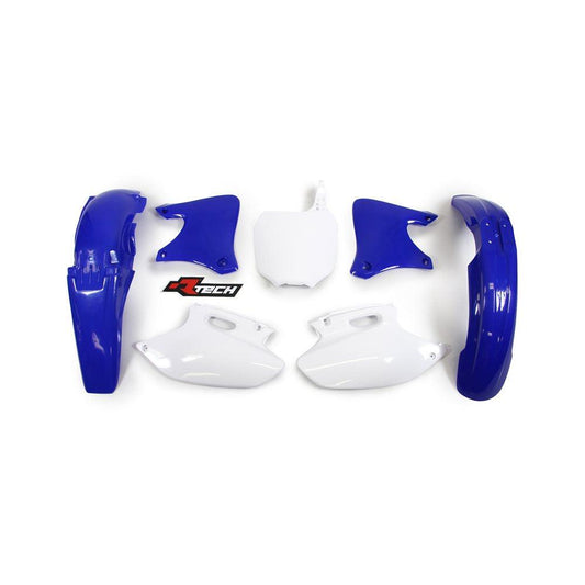 R-TECH PLASTICS KIT YZ250F/ YZ400F/ YZ426F 2000-2002- OEM/ WHITE JOHN TITMAN RACING SERVICES sold by Cully's Yamaha