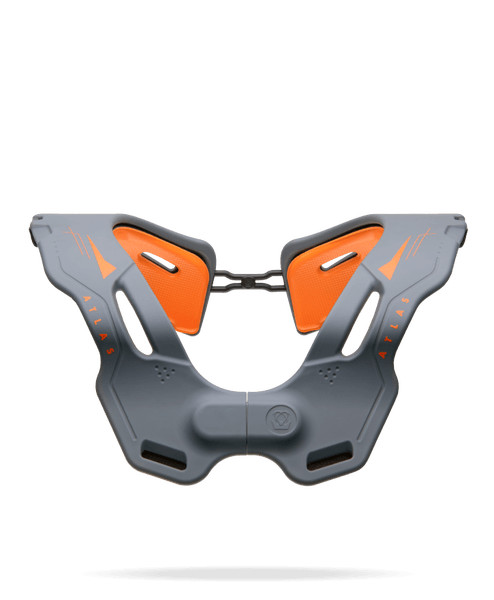 ATLAS VISION COLLAR - GREY/ORANGE MONZA IMPORTS sold by Cully's Yamaha