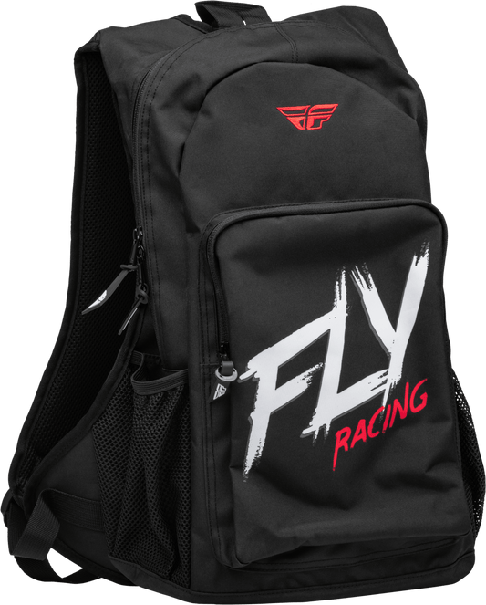 FLY 2023 JUMP PACK BACKPACK - BLACK/WHITE MCLEOD ACCESSORIES (P) sold by Cully's Yamaha