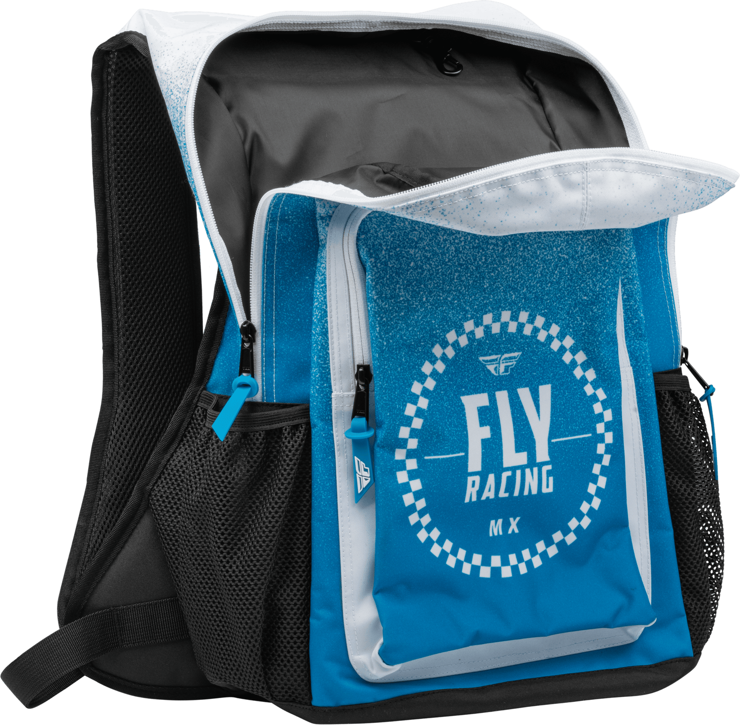FLY 2023 JUMP PACK BACKPACK - BLUE/WHITE MCLEOD ACCESSORIES (P) sold by Cully's Yamaha