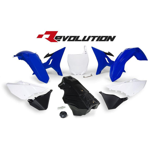 R-TECH REVOLUTION PLASTICS KIT YZ125 02-20/ YZ250 02-20 JOHN TITMAN RACING SERVICES sold by Cully's Yamaha