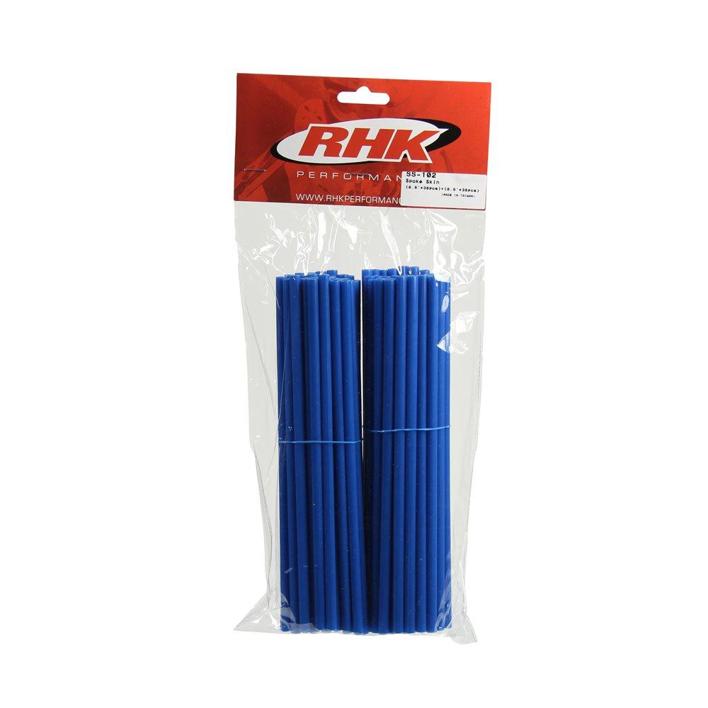 RHK SPOKE WRAPS- BLUE JOHN TITMAN RACING SERVICES sold by Cully's Yamaha