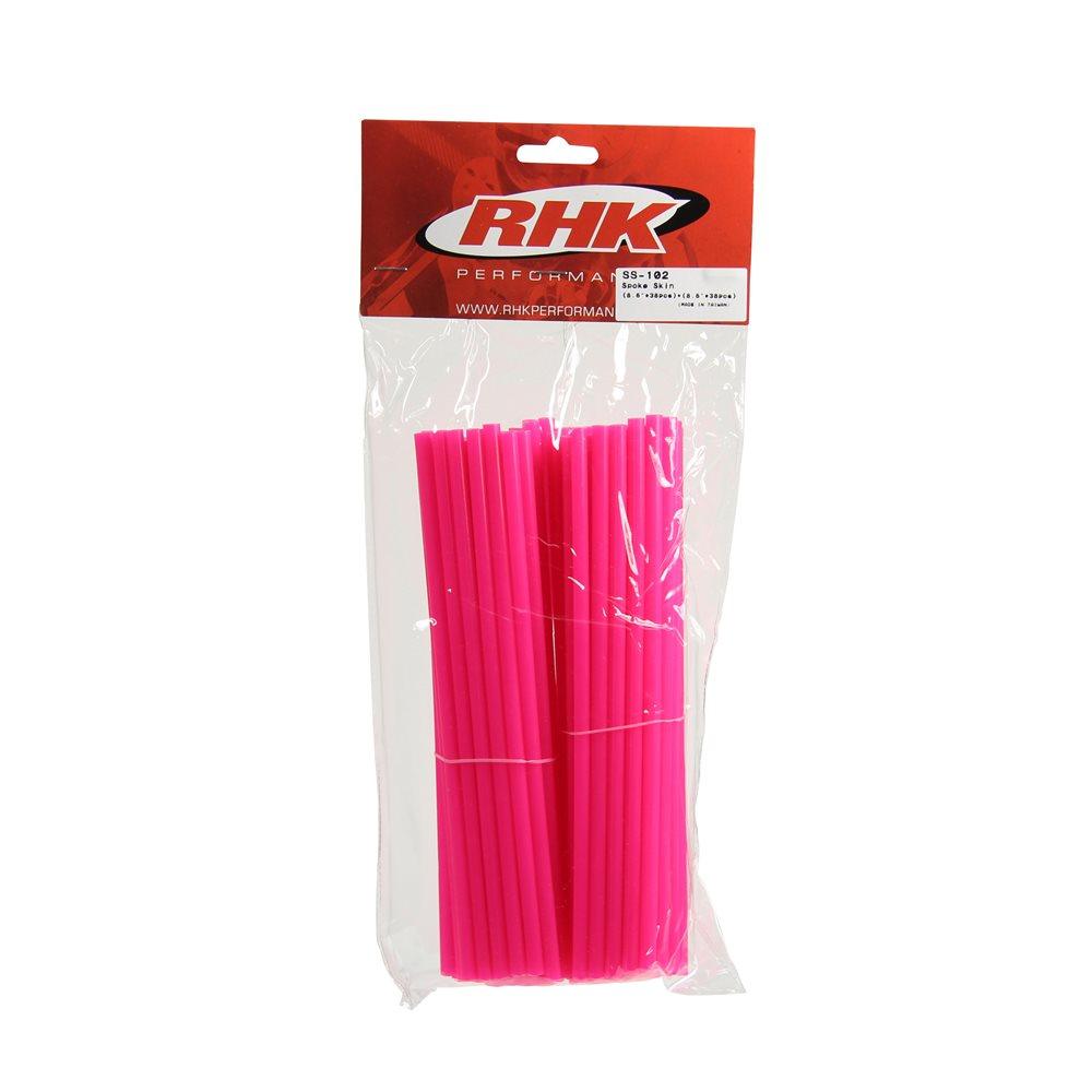 RHK SPOKE WRAPS- PINK JOHN TITMAN RACING SERVICES sold by Cully's Yamaha