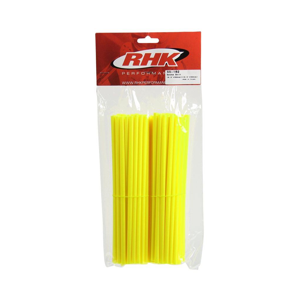 RHK SPOKE WRAPS- YELLOW JOHN TITMAN RACING SERVICES sold by Cully's Yamaha