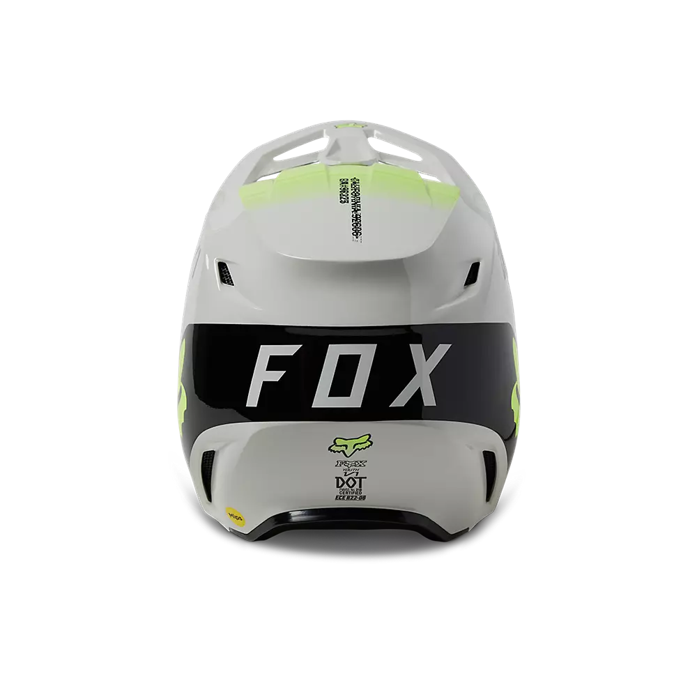 FOX 2023 YOUTH V1 TOXSYK HELMET - STEEL GREY FOX RACING AUSTRALIA sold by Cully's Yamaha