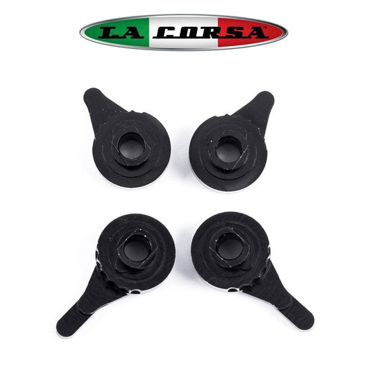 LA CORSA LEVER ADJUSTER SET- BLACK G P WHOLESALE sold by Cully's Yamaha