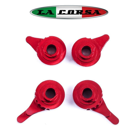 LA CORSA LEVER ADJUSTER SET- RED G P WHOLESALE sold by Cully's Yamaha