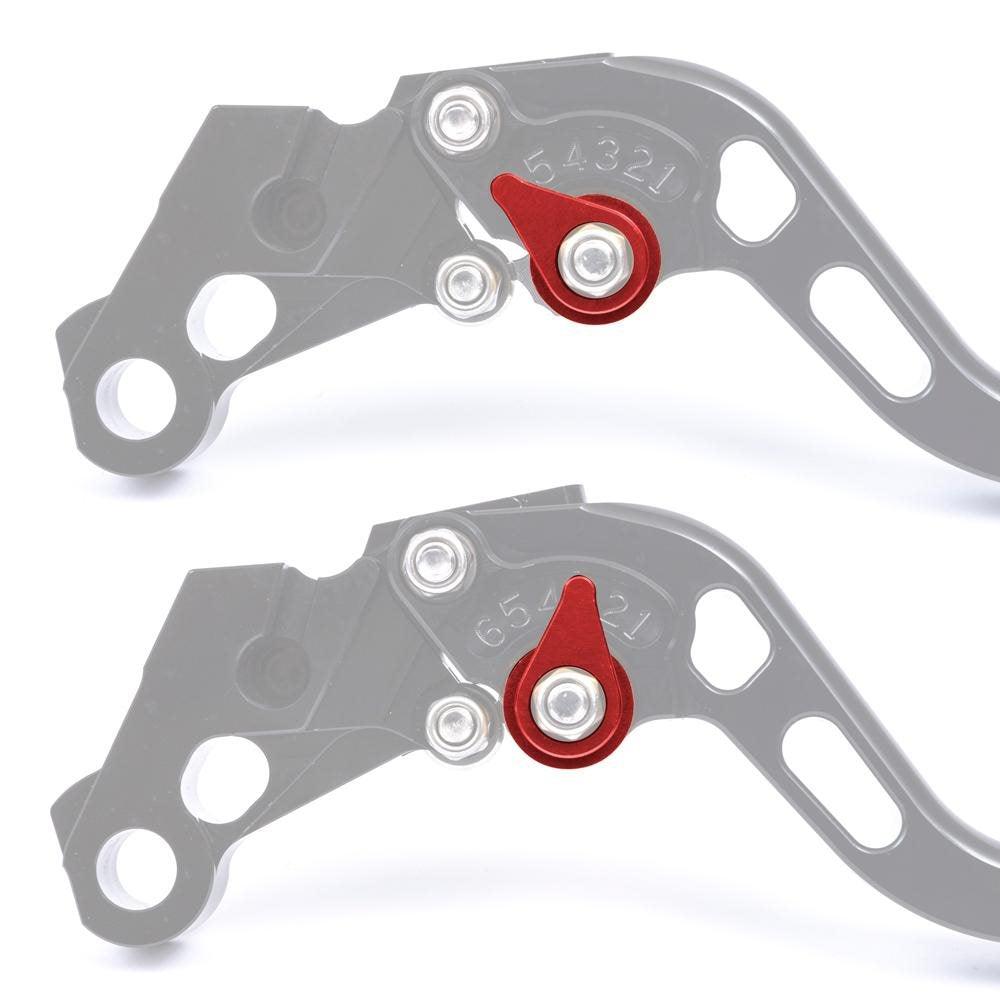 LA CORSA LEVER ADJUSTER SET- RED G P WHOLESALE sold by Cully's Yamaha