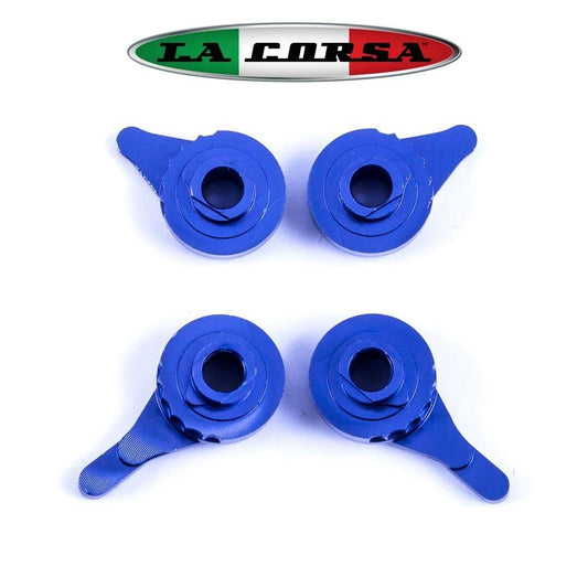 LA CORSA LEVER ADJUSTER SET- BLUE G P WHOLESALE sold by Cully's Yamaha