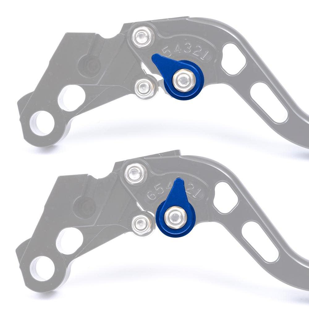 LA CORSA LEVER ADJUSTER SET- BLUE G P WHOLESALE sold by Cully's Yamaha