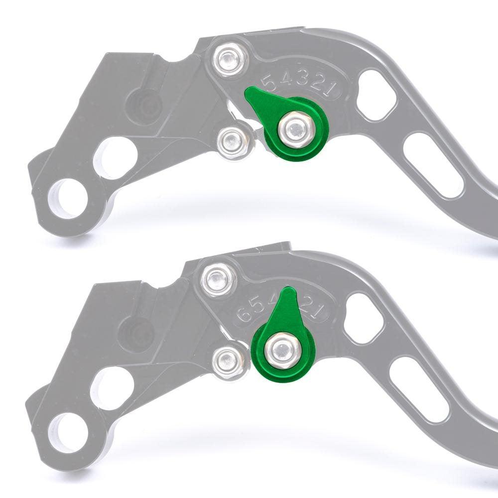 LA CORSA LEVER ADJUSTER SET- GREEN G P WHOLESALE sold by Cully's Yamaha