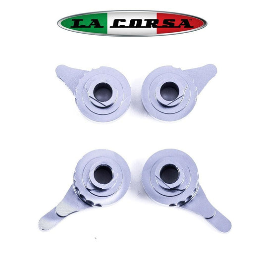 LA CORSA LEVER ADJUSTER SET- SILVER G P WHOLESALE sold by Cully's Yamaha