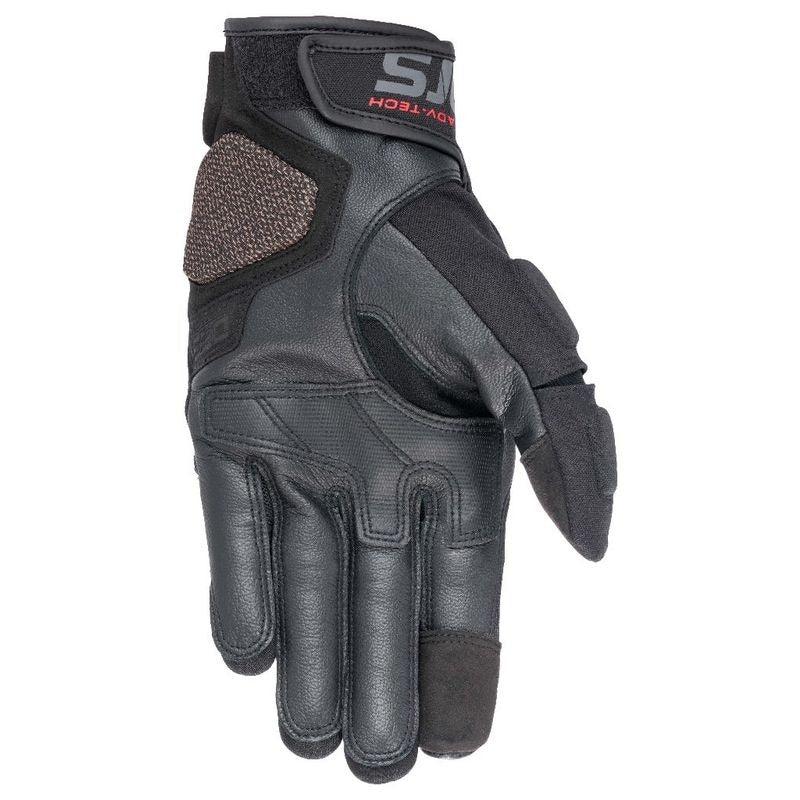 ALPINESTARS HALO LEATHER GLOVES - BLACK MONZA IMPORTS sold by Cully's Yamaha