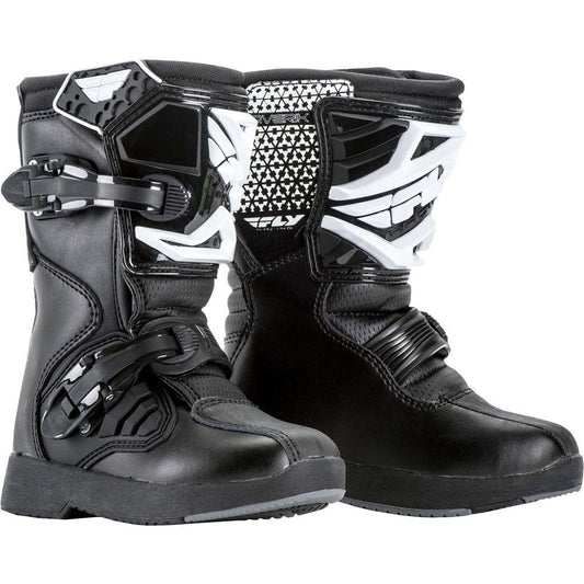FLY MAVERIK KIDS BOOTS - BLACK MCLEOD ACCESSORIES (P) sold by Cully's Yamaha