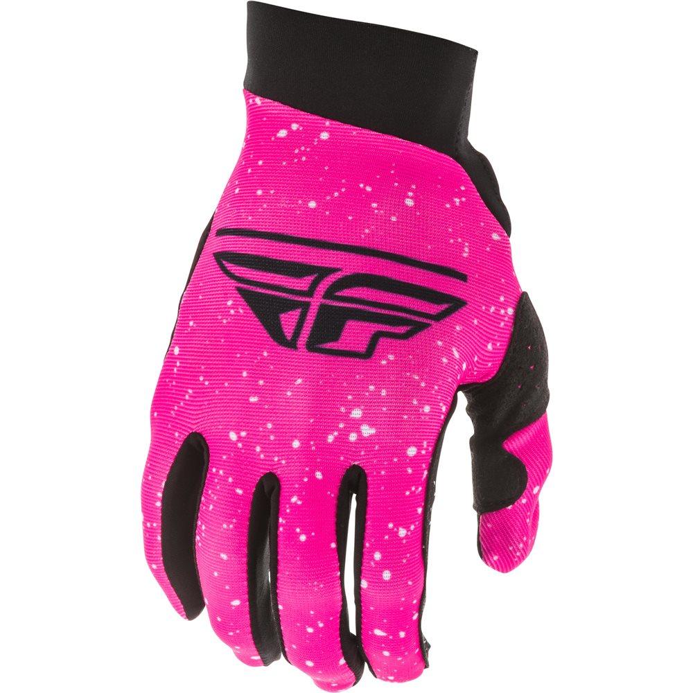 FLY 2020 WOMENS PRO LITE GLOVES - NEON PINK/BLACK MCLEOD ACCESSORIES (P) sold by Cully's Yamaha