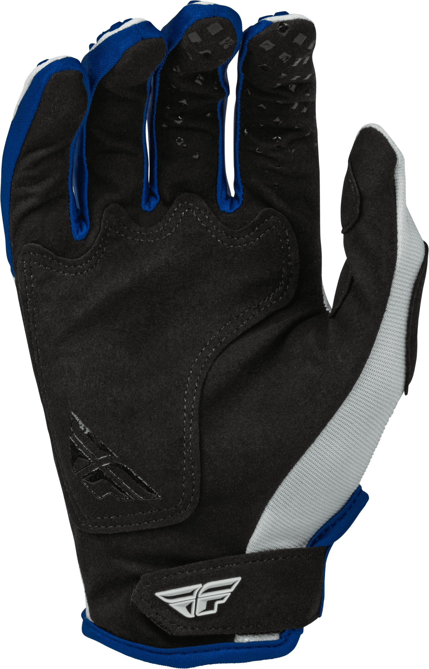 FLY 2023 YOUTH KINETIC GLOVES - BLUE/LIGHT GREY MCLEOD ACCESSORIES (P) sold by Cully's Yamaha