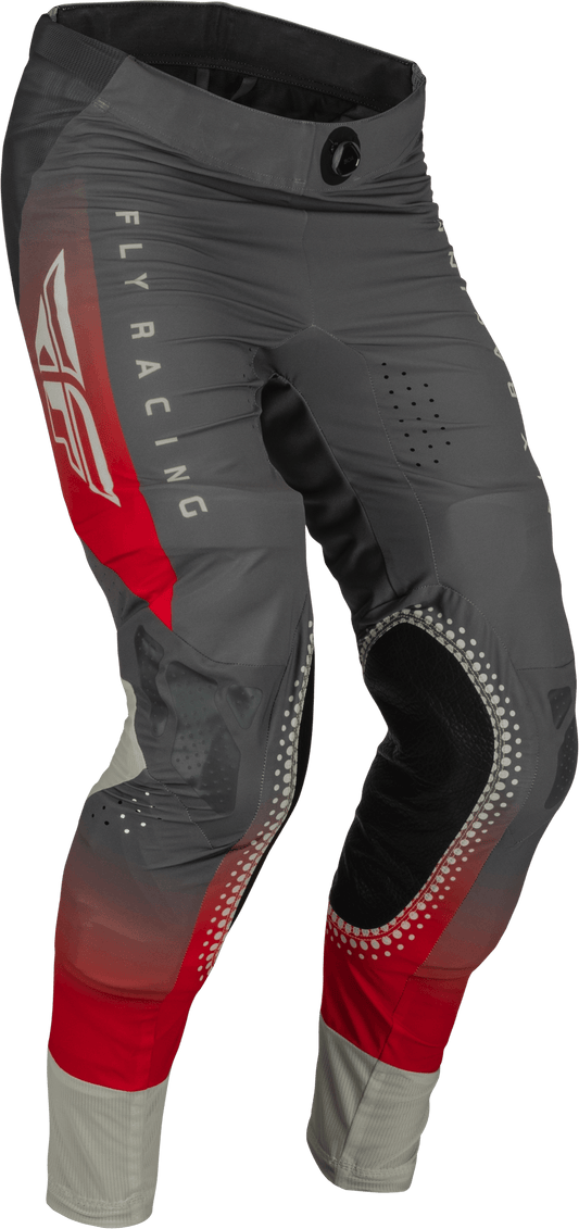 FLY 2023 LITE PANTS - RED/GREY MCLEOD ACCESSORIES (P) sold by Cully's Yamaha