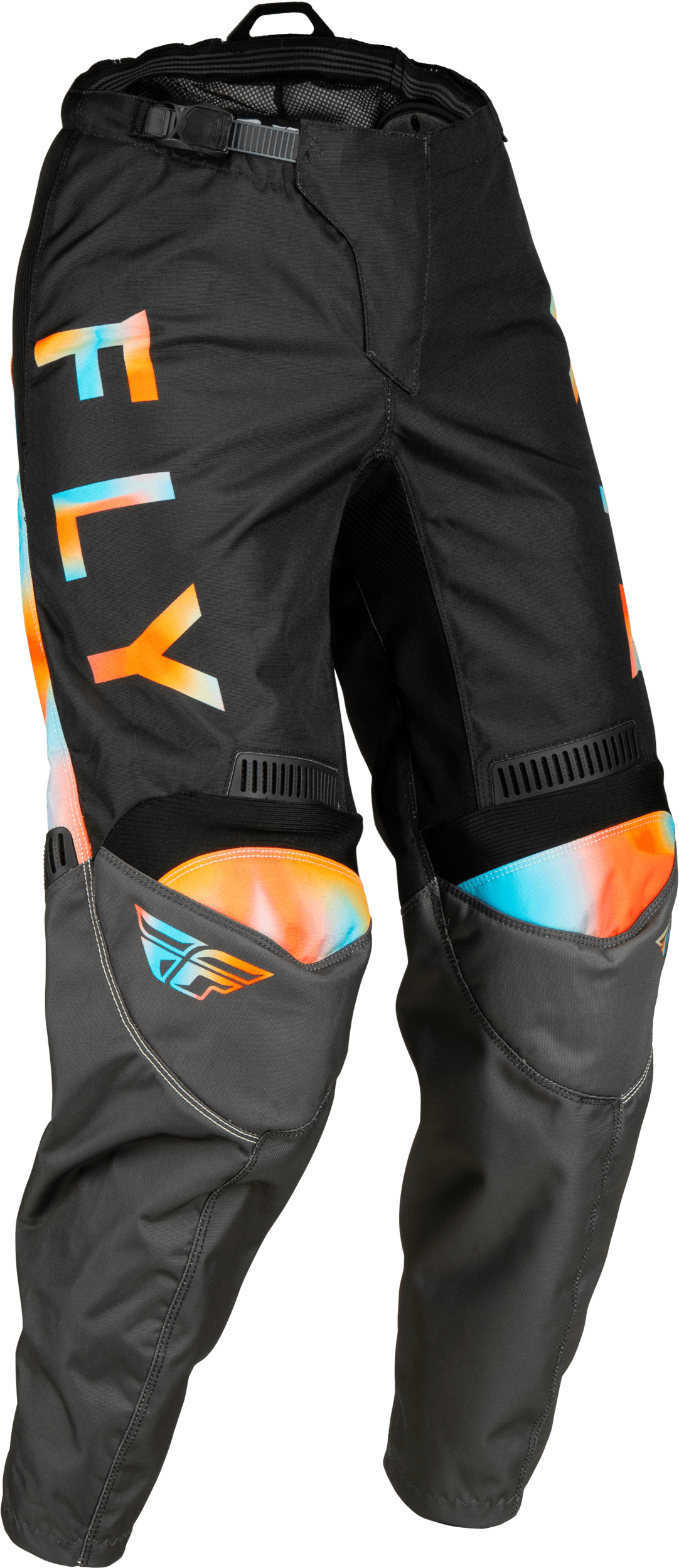 FLY 2023 WOMENS F-16 PANTS - GREY/PINK/BLUE MCLEOD ACCESSORIES (P) sold by Cully's Yamaha
