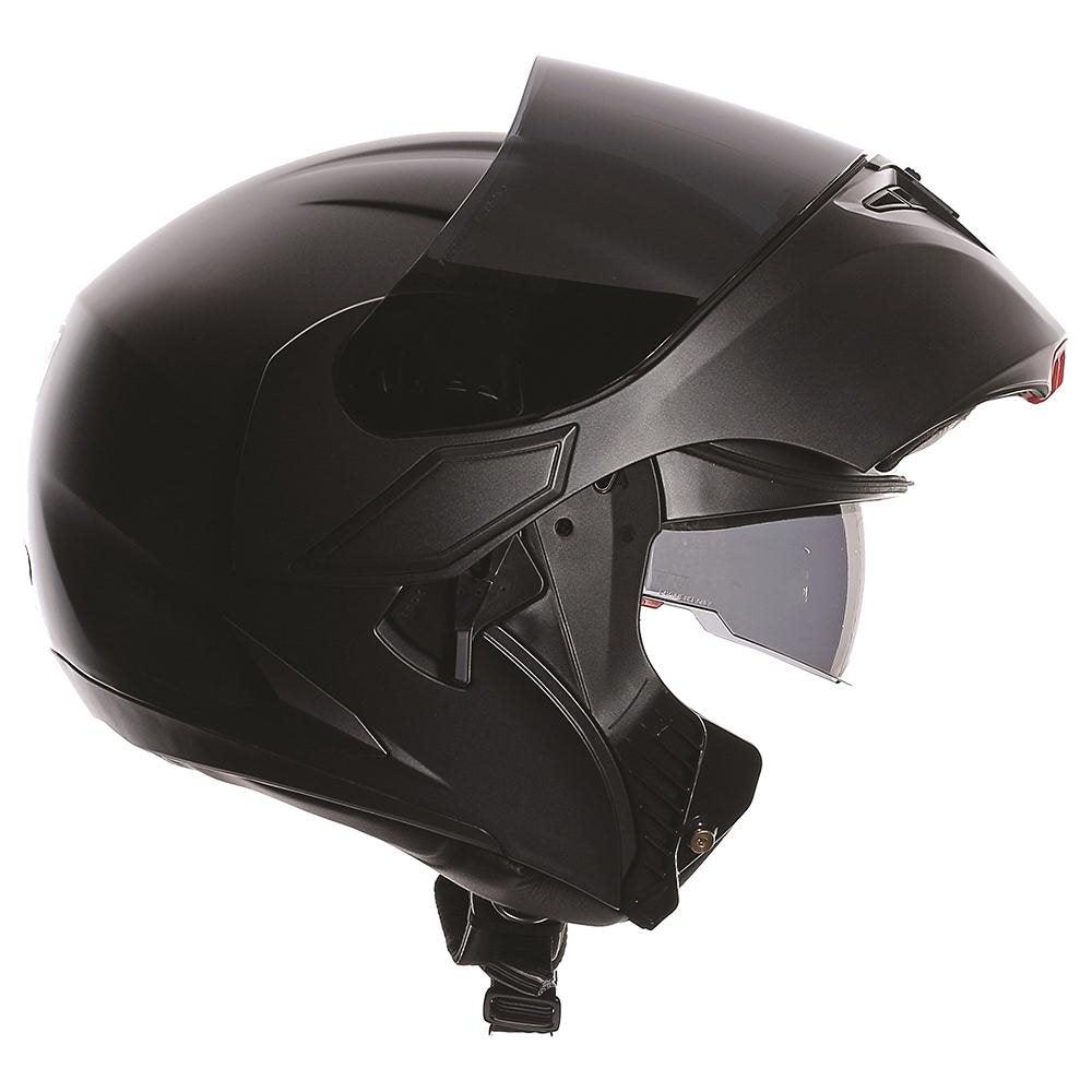AGV COMPACT ST MONO HELMET - MATT BLACK G P WHOLESALE sold by Cully's Yamaha