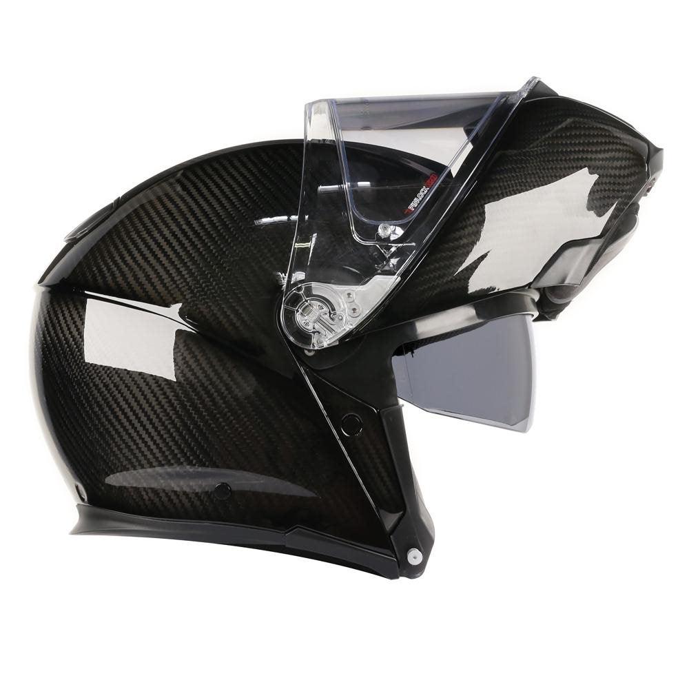 AGV SPORTMODULAR HELMET - GLOSSY CARBON G P WHOLESALE sold by Cully's Yamaha