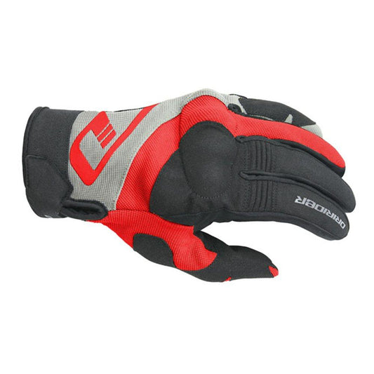 DRIRIDER RX ADVENTURE GLOVES - BLACK/RED MCLEOD ACCESSORIES (P) sold by Cully's Yamaha