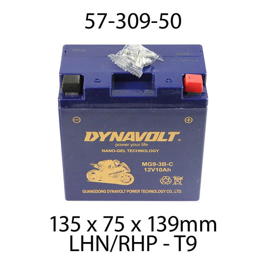 DYNAVOLT GEL BATTERY- 93BC G P WHOLESALE sold by Cully's Yamaha