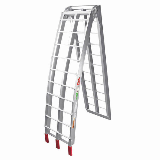 LA CORSA BI FOLD ALUMINIUM RAMP - 2.25M x 28CM G P WHOLESALE sold by Cully's Yamaha