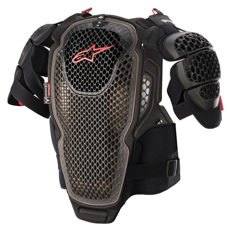 ALPINESTARS 2023 A-6 CHEST PROTECTOR - BLACK ANTHRACITE RED MONZA IMPORTS sold by Cully's Yamaha