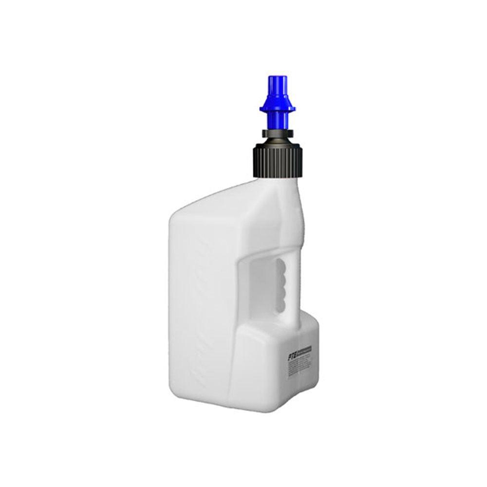 TUFF JUG 20 LITRE FUEL CHURN - WHITE/BLUE A1 ACCESSORY IMPORTS sold by Cully's Yamaha