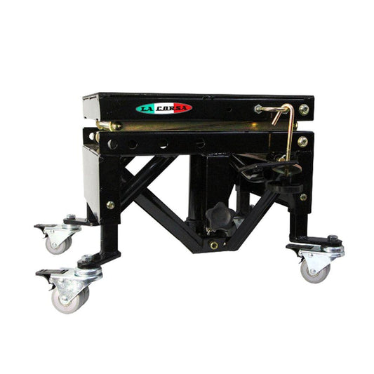 LA CORSA HEAVY DUTY MX SCISSOR STAND ON WHEELS G P WHOLESALE sold by Cully's Yamaha
